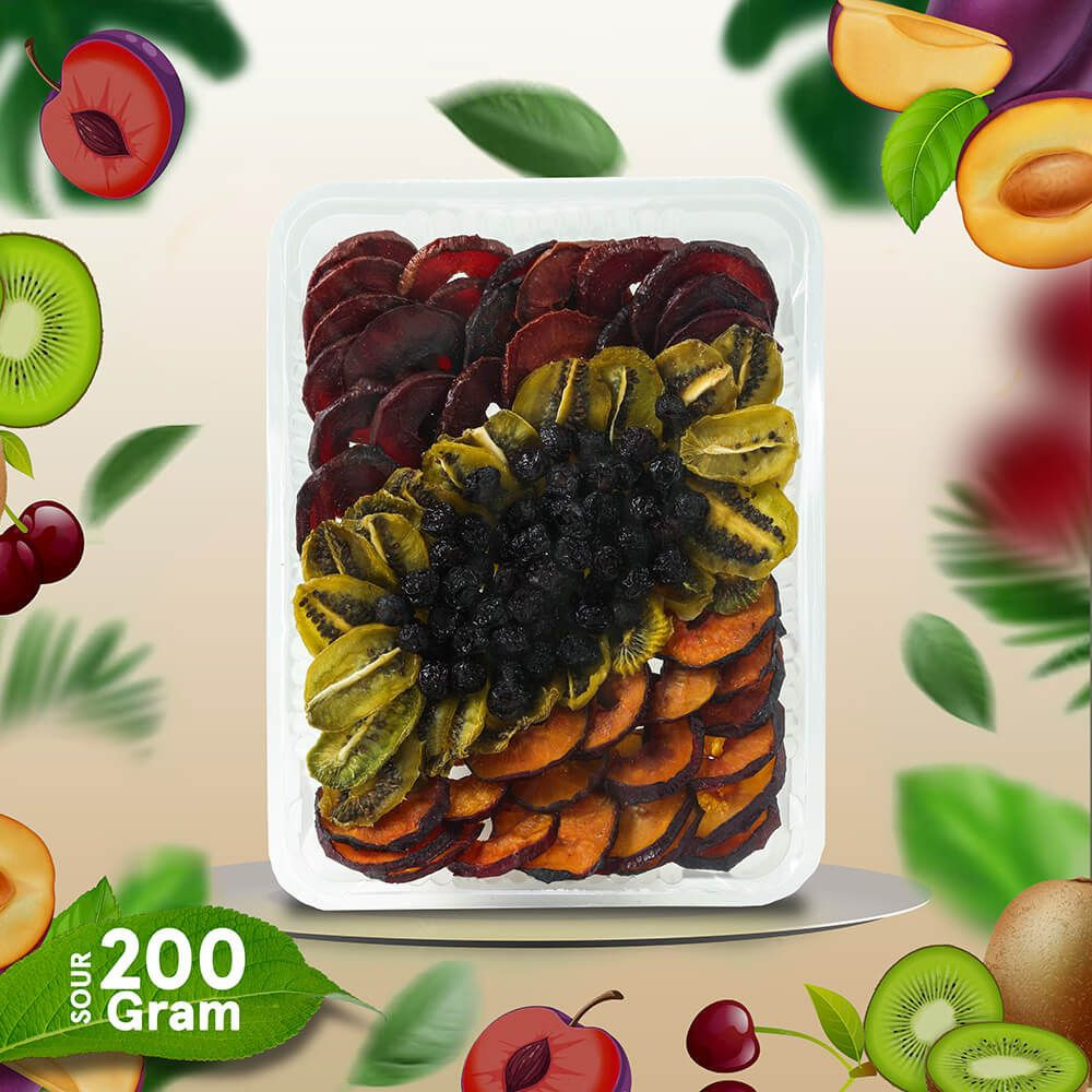 Mixed Persian Dried Sour Fruits - 200 Gram